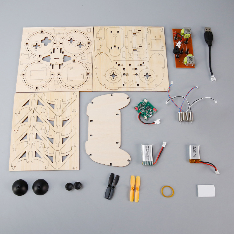 DIY houten bouwpakket voor een - Drone Kit Octocopter recensie en prijs